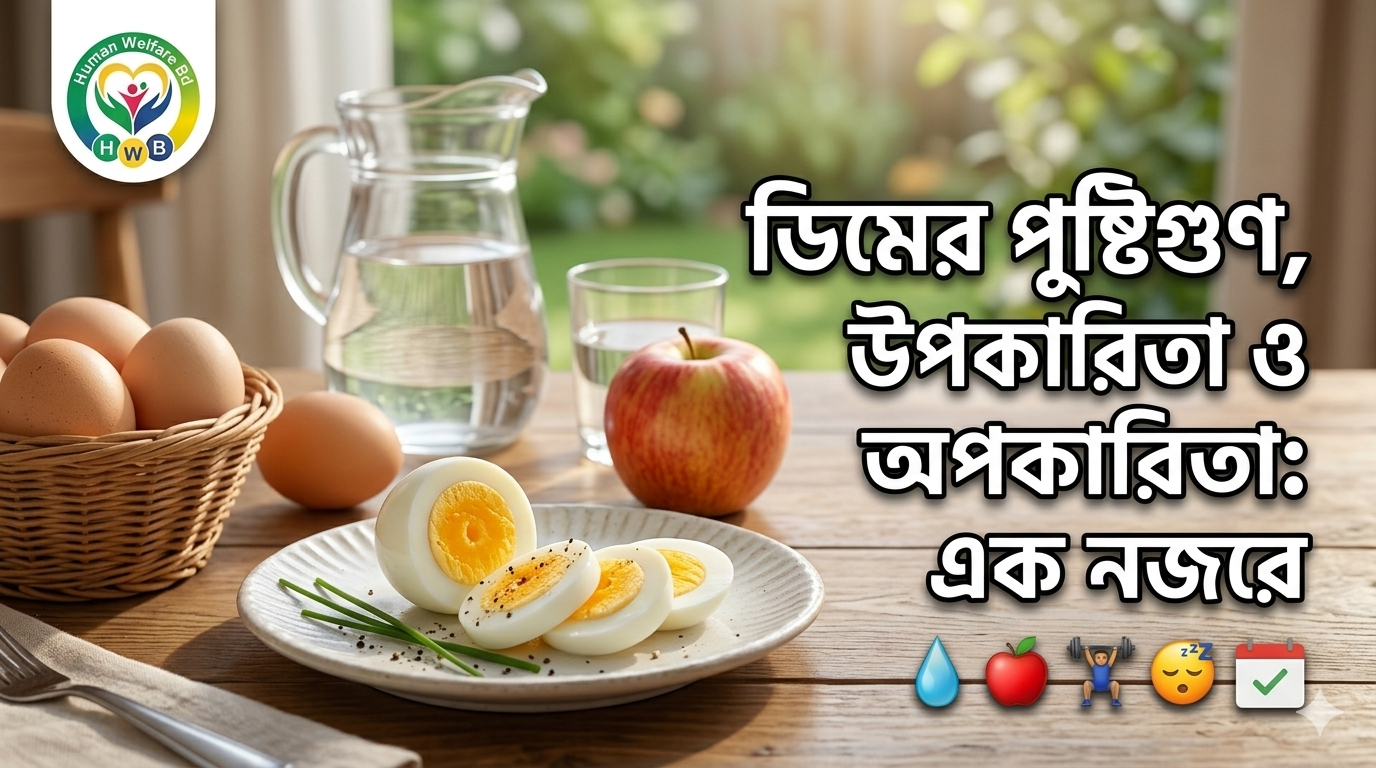 ডিম খাওয়ার উপকারিতা ও অপকারিতাঃ প্রতিদিন ডিম খেলে কি হয়?